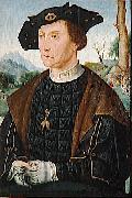 Jan Mostaert Portrait of Jan van Wassenaer Spain oil painting artist